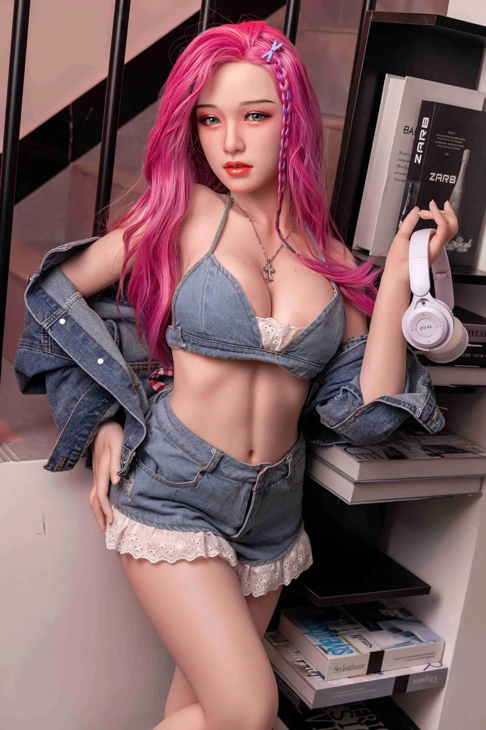 168cm Eカップ フルシリコン 高級品質 ボディ選択可 西洋風美人 セクシーラブドール Hailey - Mikidoll Japan - 2