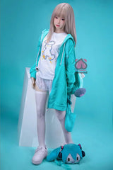 145cm Aカップ 可愛いラブドール MM176 桃沢Momozawa - Mikidoll Japan - 18