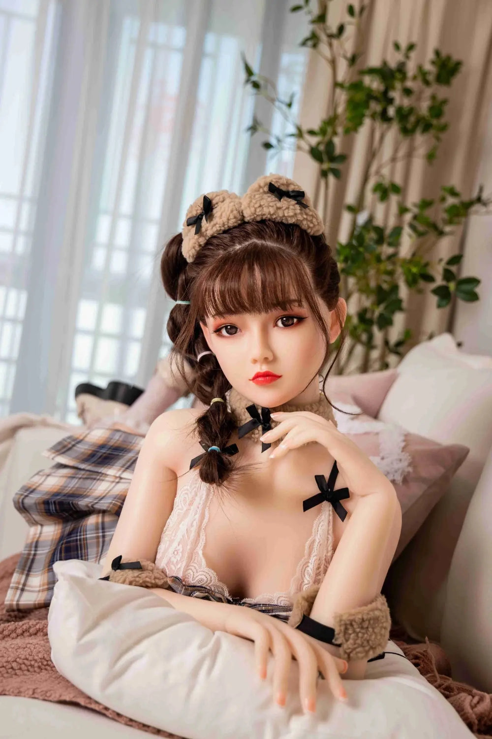 148cm Cカップ TPEボディ+シリコンヘッド 美しいバスト リアル感抜群ラブドール Johanna - Mikidoll - ラブドール通販専門店