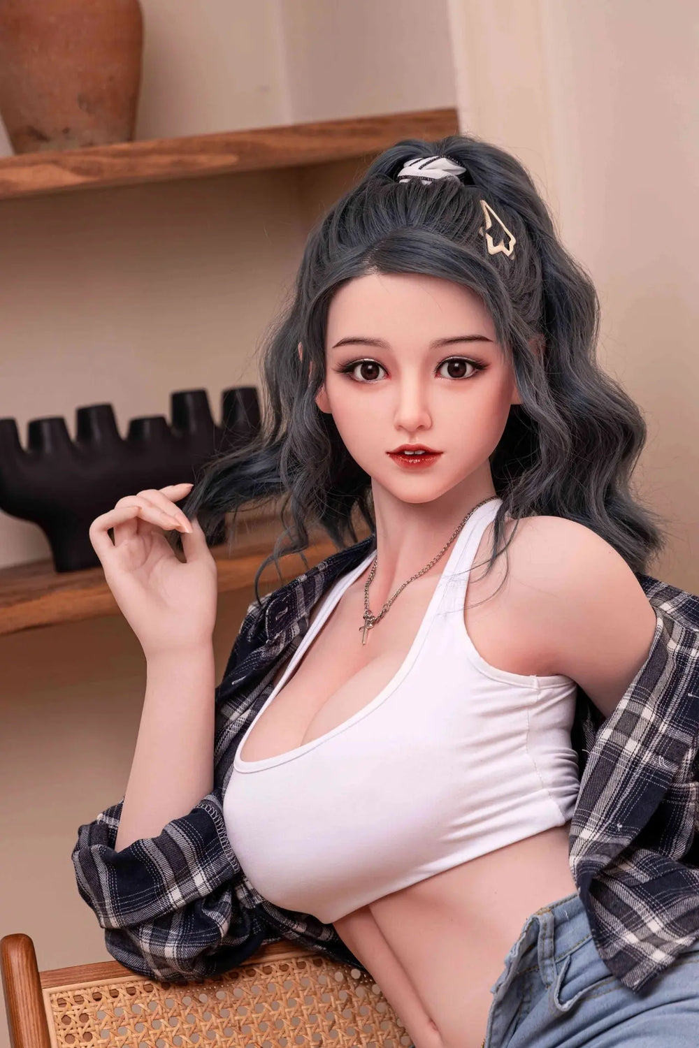 168cm Eカップ TPEボディ+シリコンヘッド 美しい巨乳 セクシーリアルラブドール Harry - Mikidoll - ラブドール通販専門店