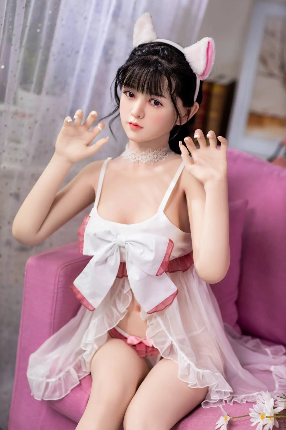 148cm Cカップ TPEボディ+シリコンヘッド 美しいバスト リアル感抜群ラブドール Nathalie - Mikidoll - ラブドール通販専門店