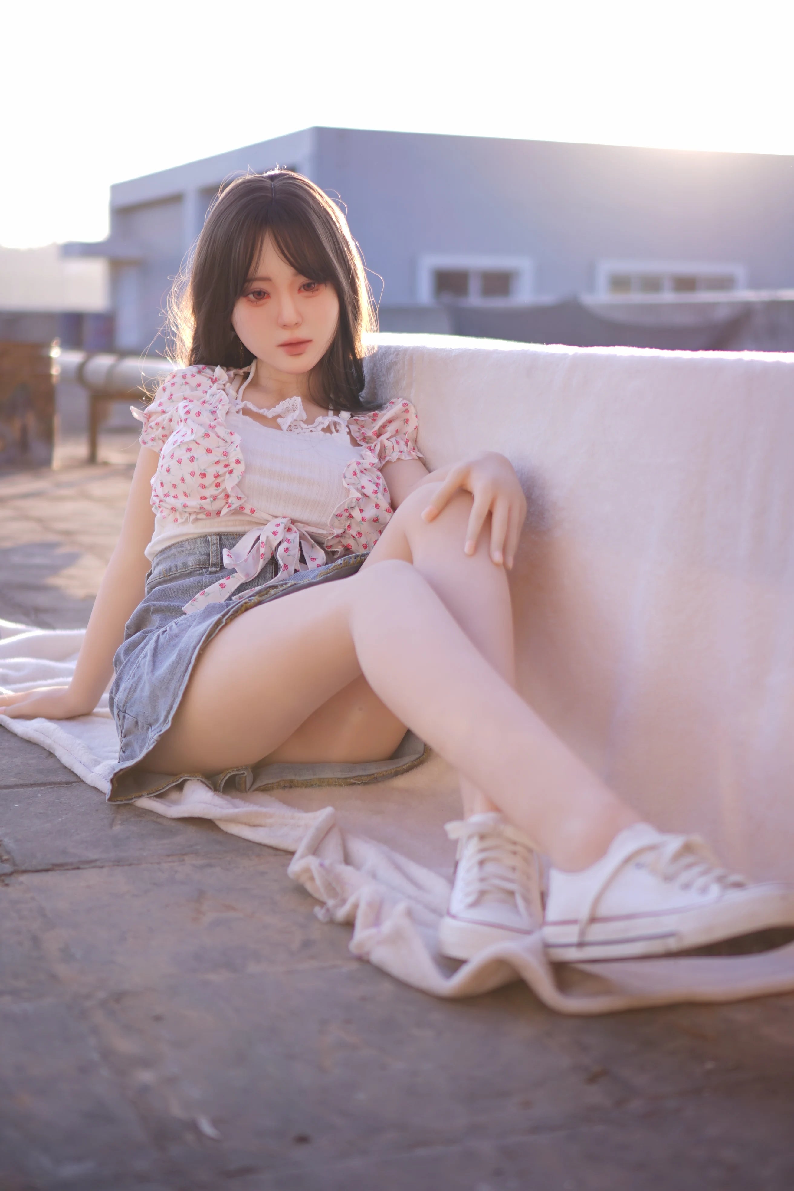 156cm Fカップ STPE製 可愛いラブドール 良乳 Suraya