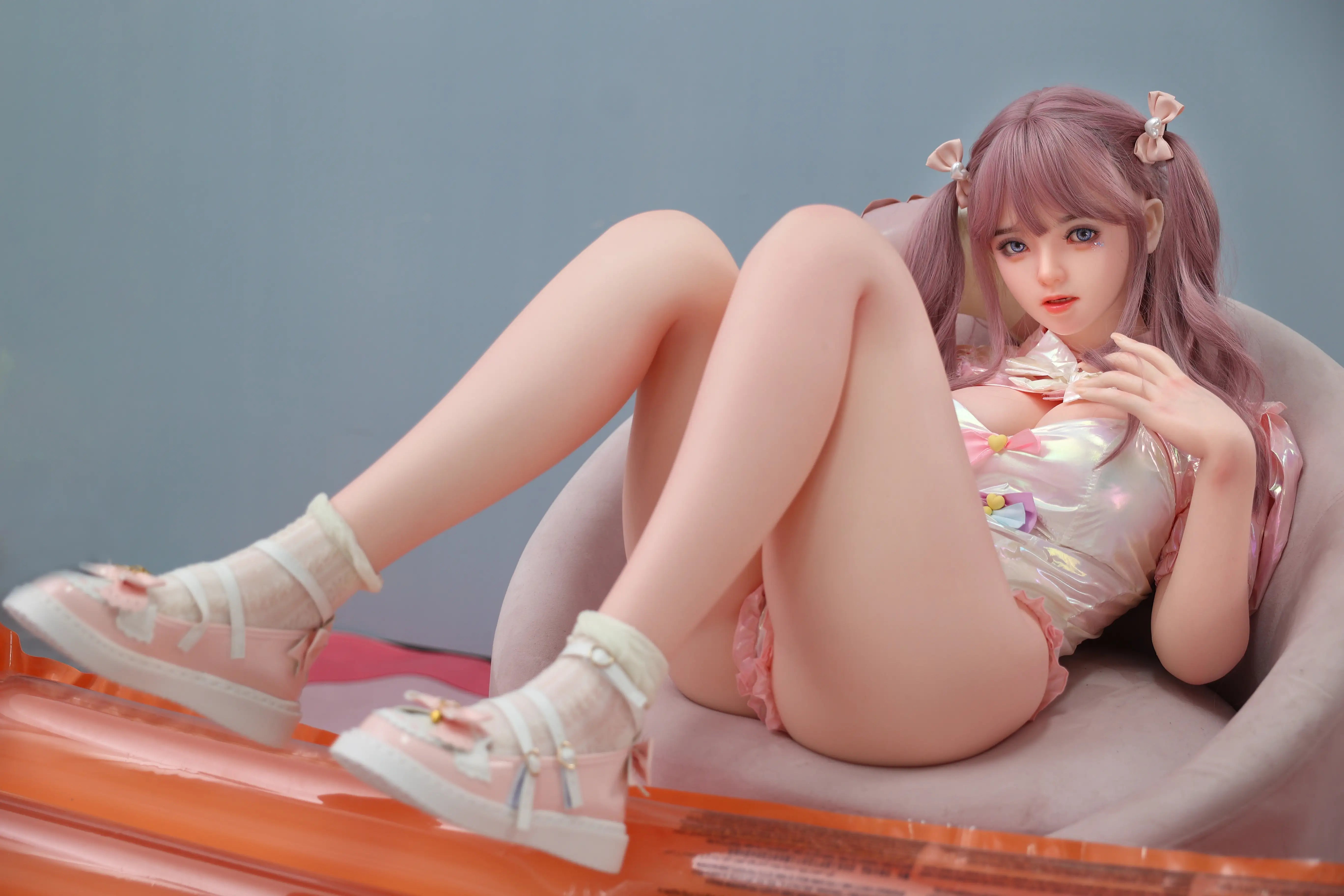 155cm Cカップ 高級フルシリコン 美しいバスト リアルラブドール Emiko