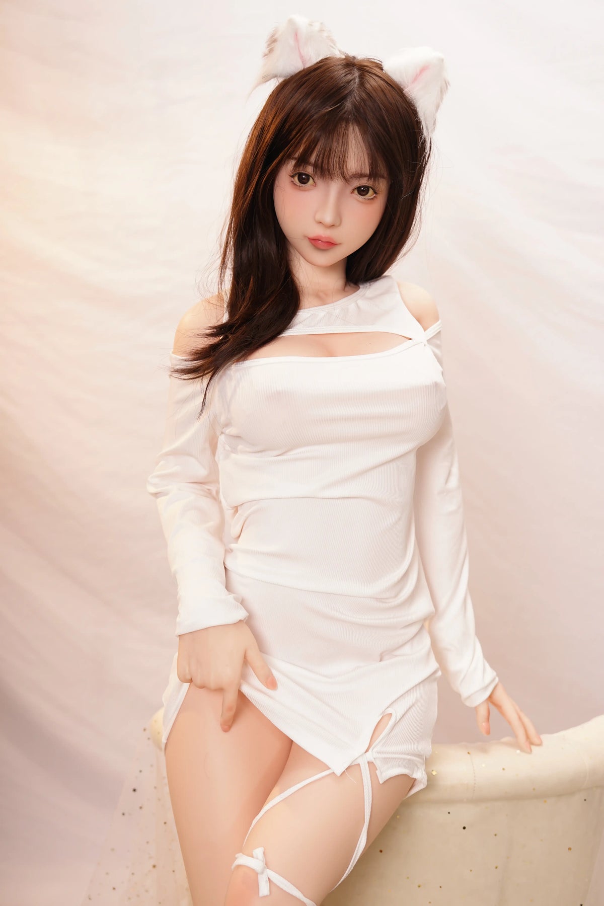 156cm Fカップ 高級フルシリコン リアル感抜群 美少女ラブドール Yumi