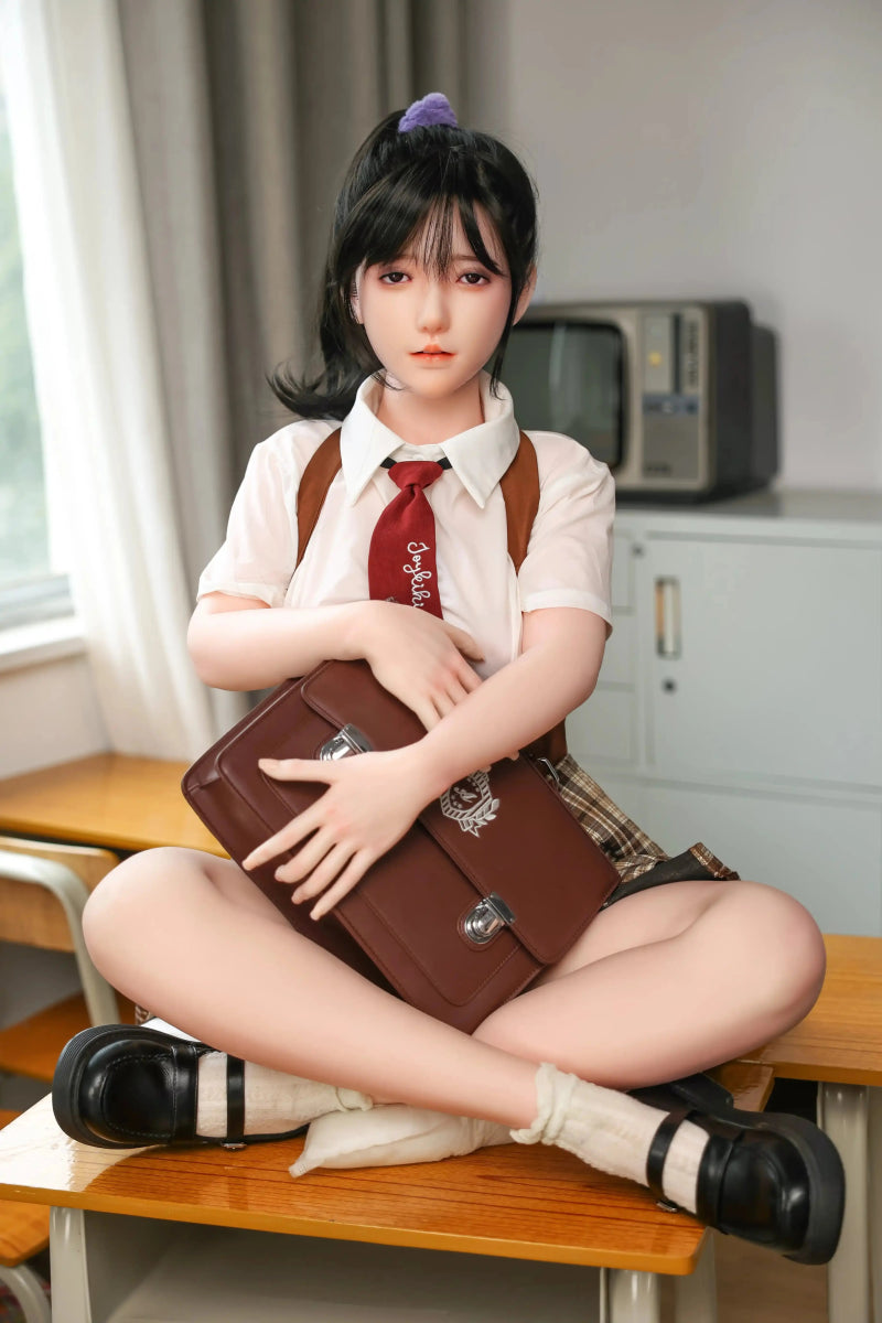 155cm Cカップ 高級TPEボディ+シリコンヘッド 美しいバスト スクールガール風ラブドール Ananya - Mikidoll - ラブドール通販専門店
