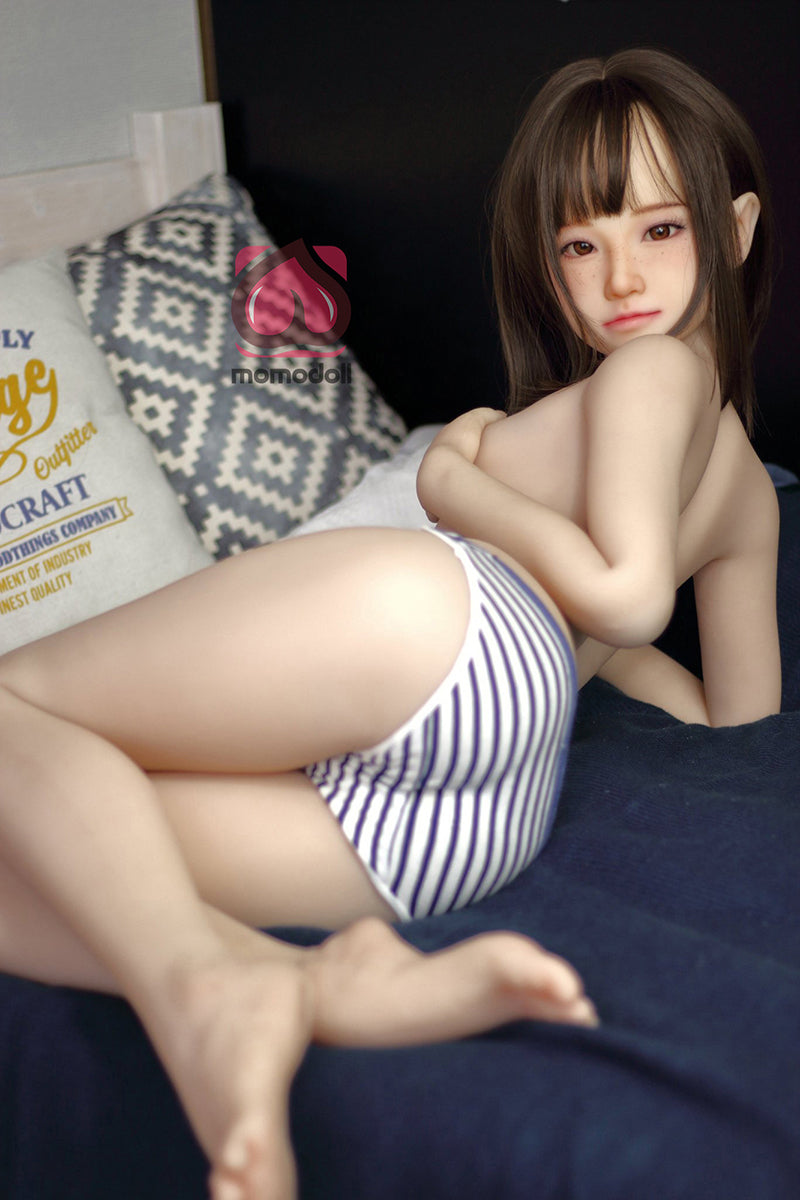 132cm Aカップ シリコンヘッド+TPEボディ 可愛いラブドール MM121 楓かえで