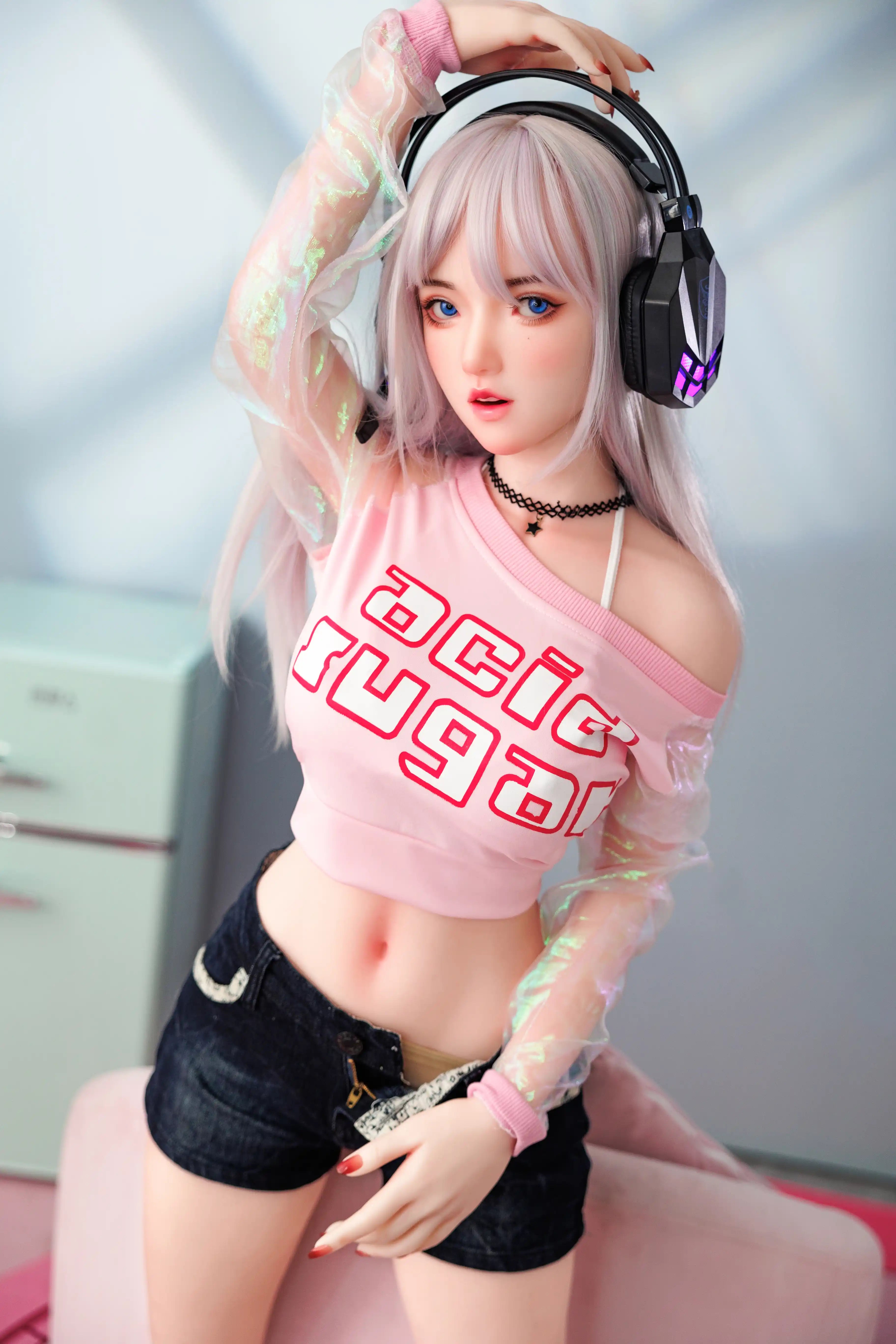 148cm Eカップ TPEボディ+シリコンヘッド 美しい巨乳リアルラブドール Chitra