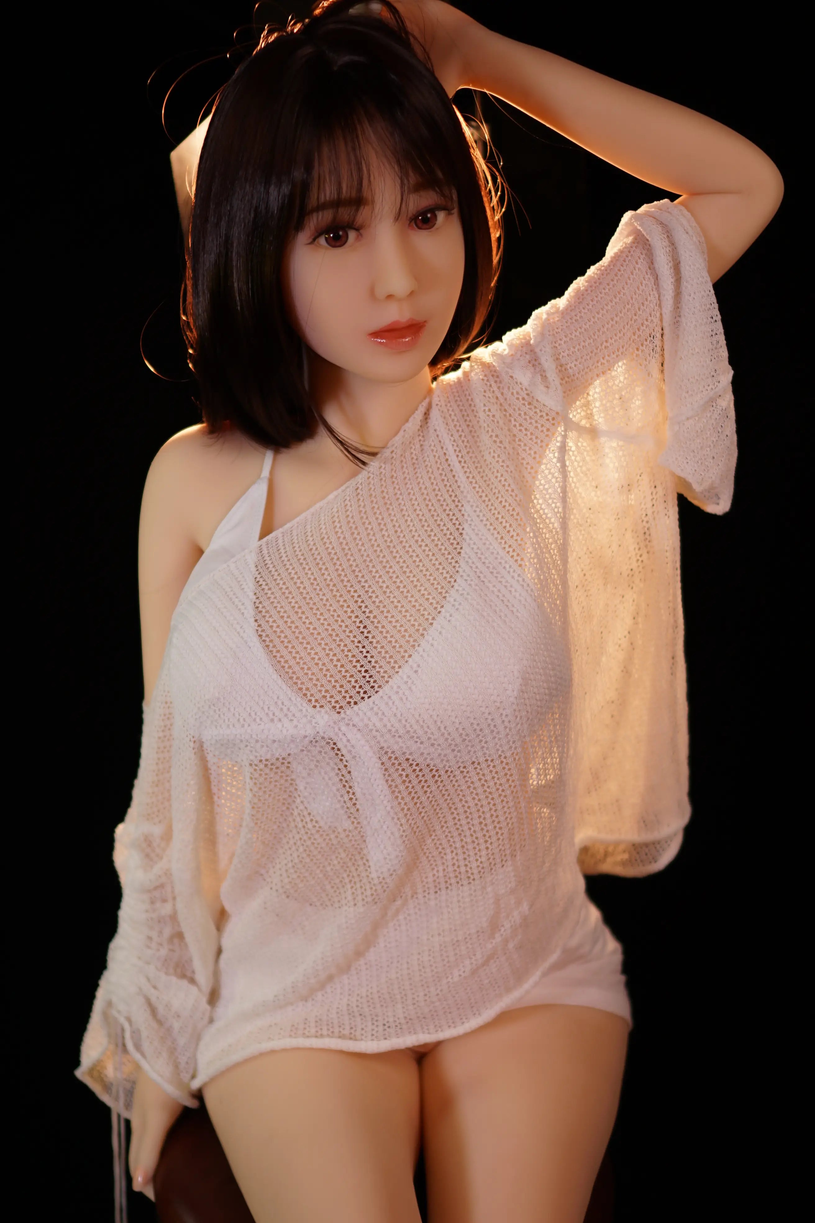 156cm Fカップ 高級フルシリコン リアル感抜群 美少女ラブドール Sasa