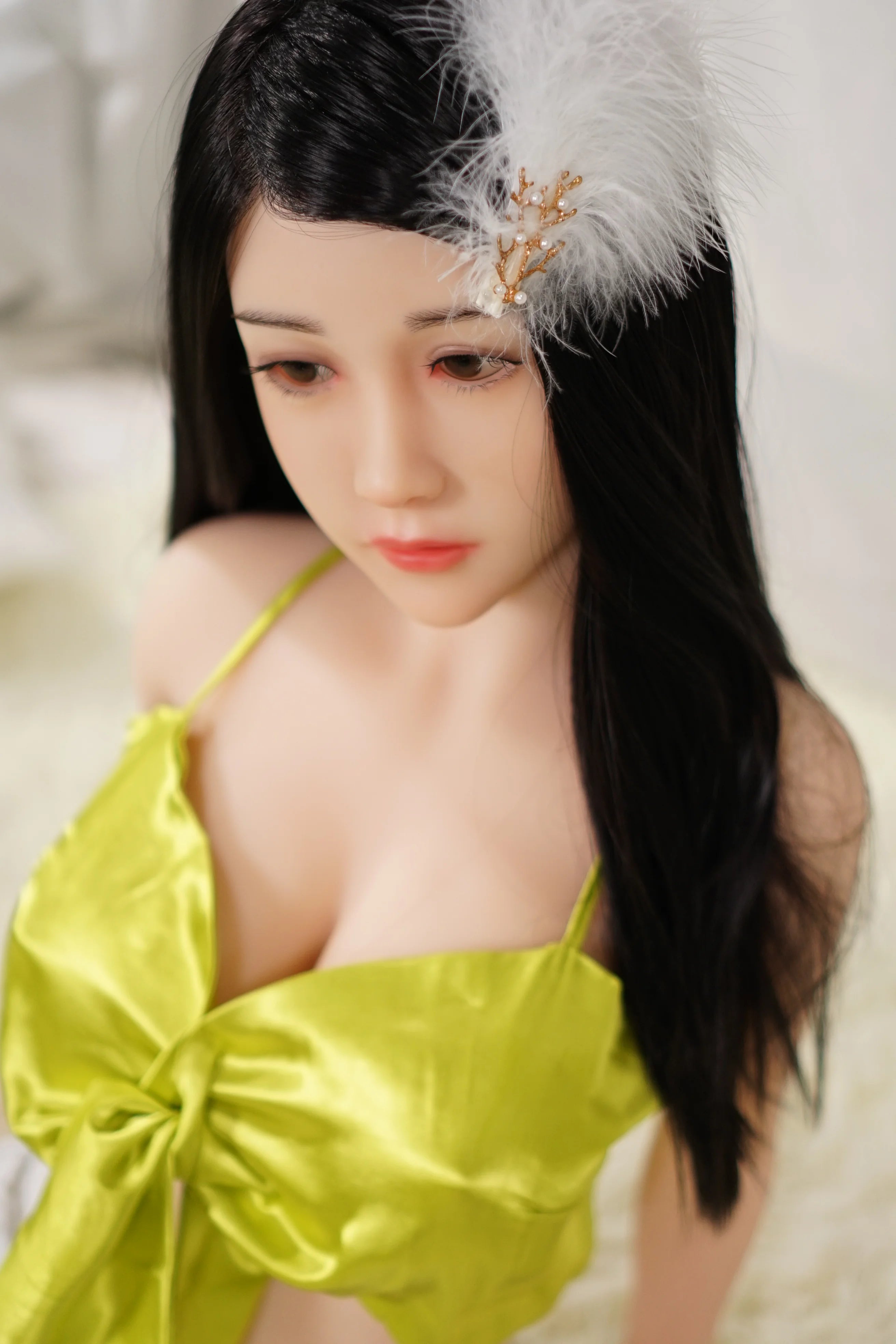156cm Fカップ STPE製 可愛いラブドール 良乳 Kenzie