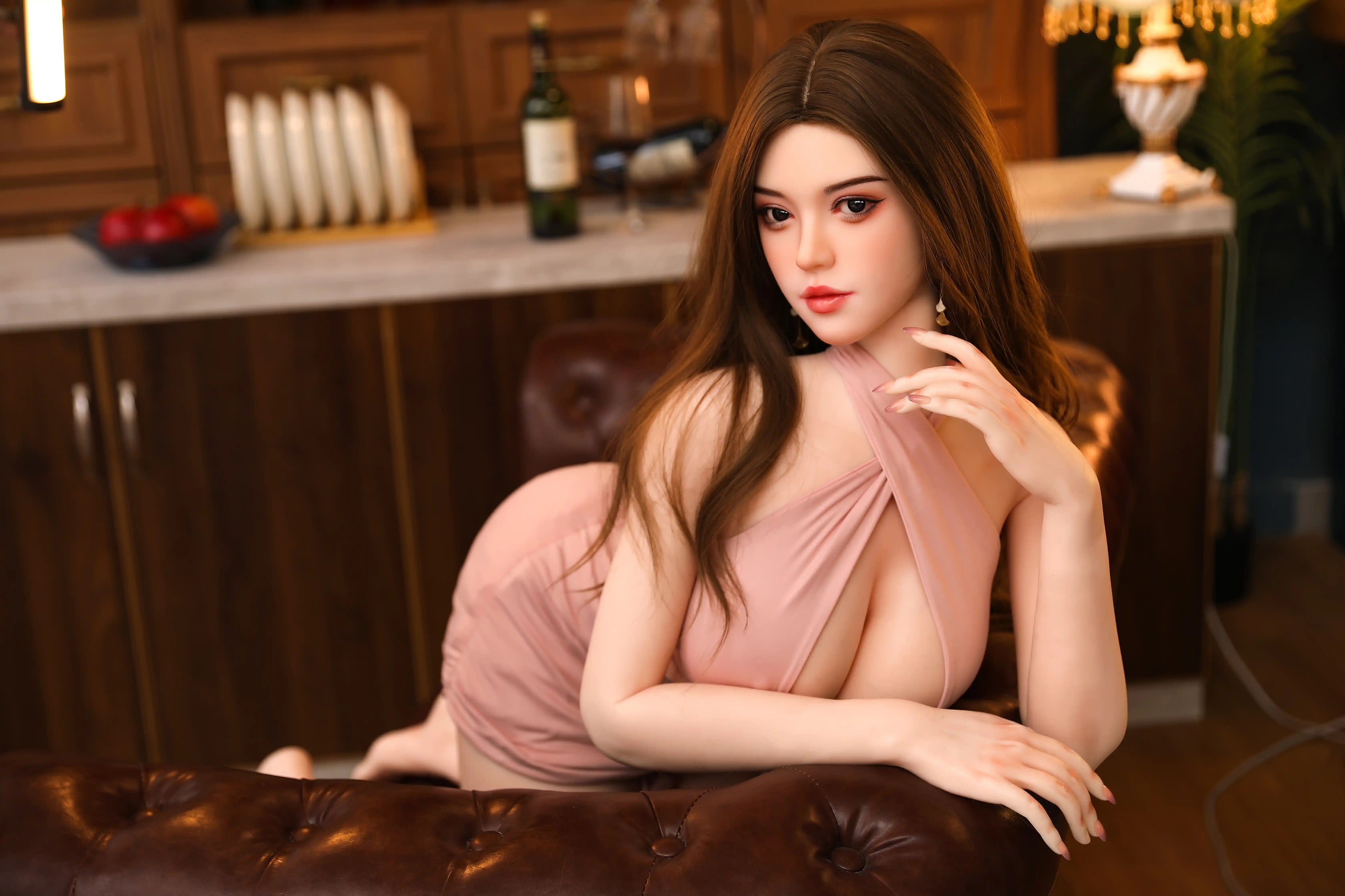 163cm Fカップ セクシー STPE製 ラブドール良乳 Devi