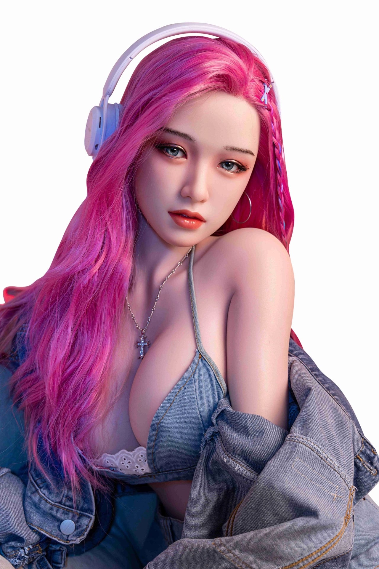 168cm Eカップ フルシリコン 高級品質 ボディ選択可 西洋風美人 セクシーラブドール Hailey