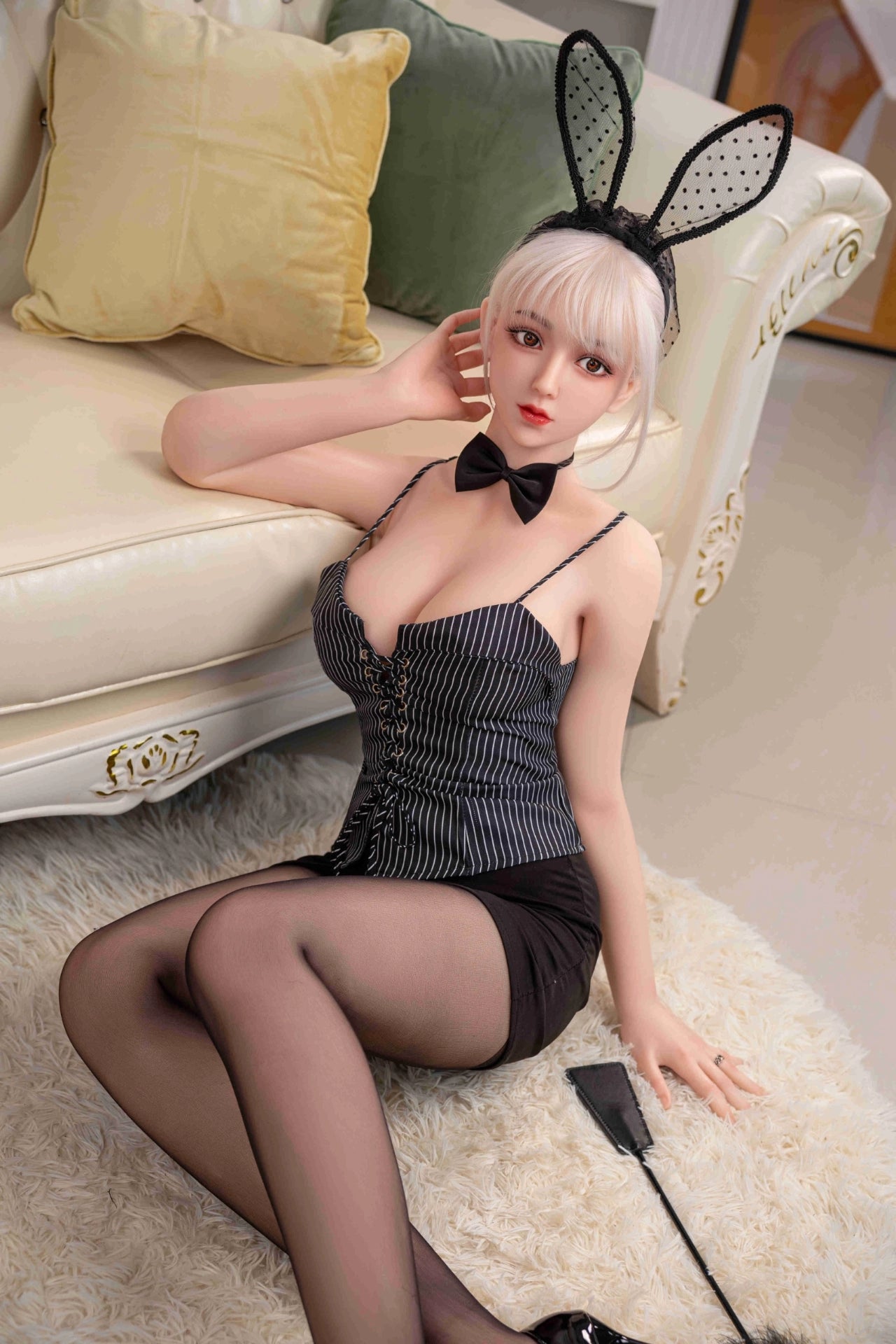 165cm Dカップ フルシリコン 美しいバスト リアルラブドール Madelyn
