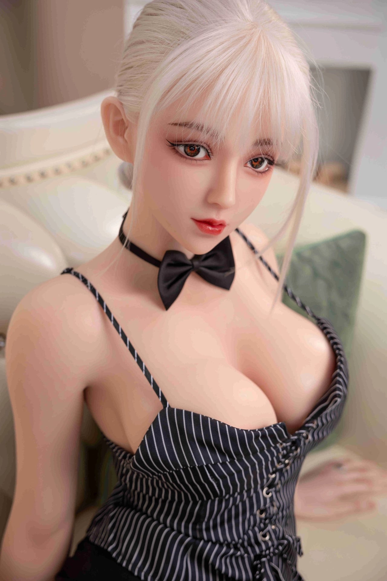 165cm Dカップ フルシリコン 美しいバスト リアルラブドール Madelyn