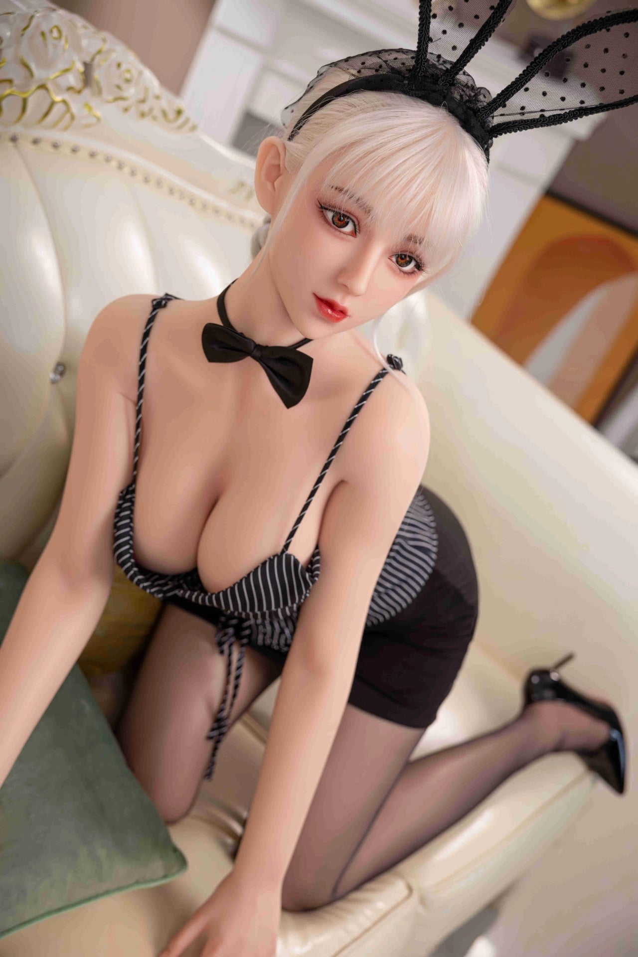 165cm Dカップ フルシリコン 美しいバスト リアルラブドール Madelyn