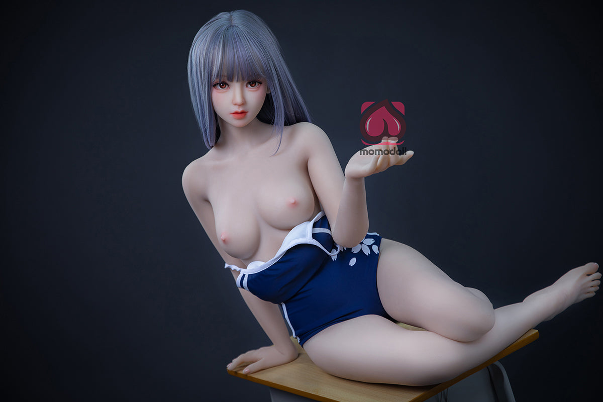 150cm Aカップ シリコンヘッド+TPEボディ 可愛いラブドール MM138 冬亜ふゆあ