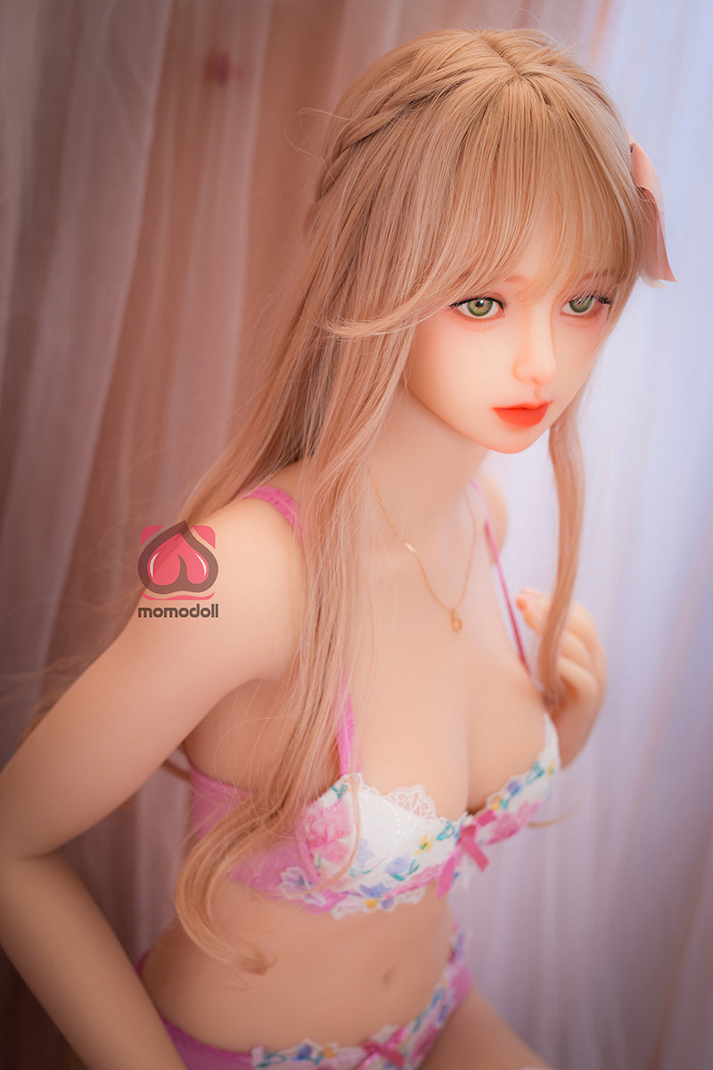 150cm Aカップ シリコンヘッド+TPEボディ 可愛いラブドール MM147 冬亜ふゆあ