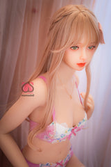 150cm Aカップ シリコンヘッド+TPEボディ 可愛いラブドール MM147 冬亜ふゆあ