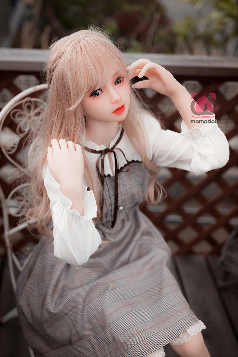 150cm Aカップ シリコンヘッド+TPEボディ 可愛いラブドール MM147 冬亜ふゆあ