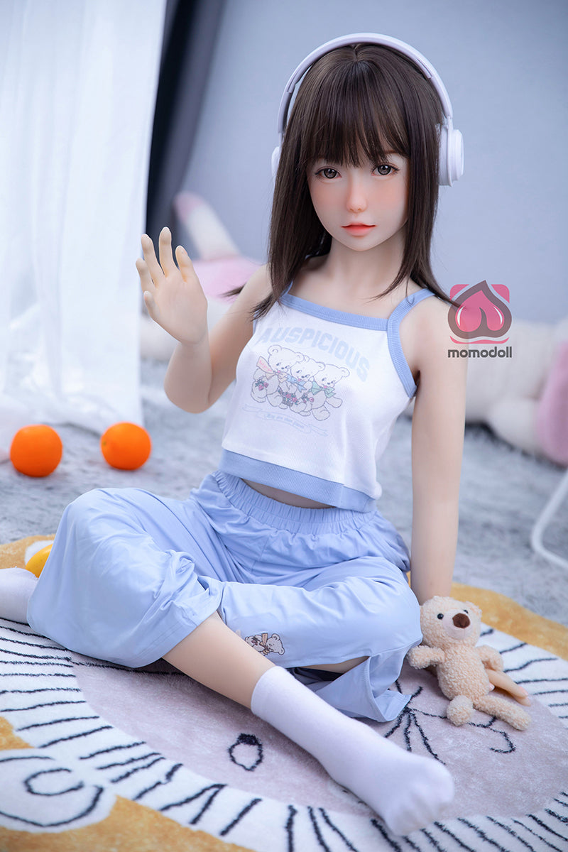 138cm Aカップ シリコンヘッド+TPEボディ 可愛いラブドール MM152 柚葉ゆずは