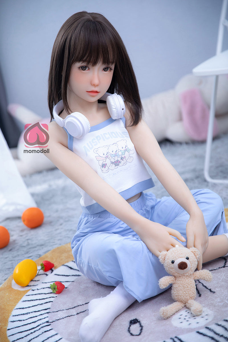 138cm Aカップ シリコンヘッド+TPEボディ 可愛いラブドール MM152 柚葉ゆずは