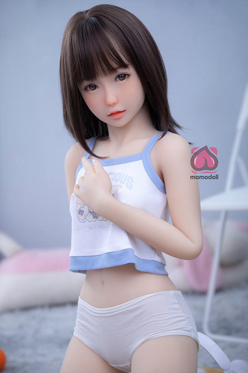 138cm Aカップ シリコンヘッド+TPEボディ 可愛いラブドール MM152 柚葉ゆずは