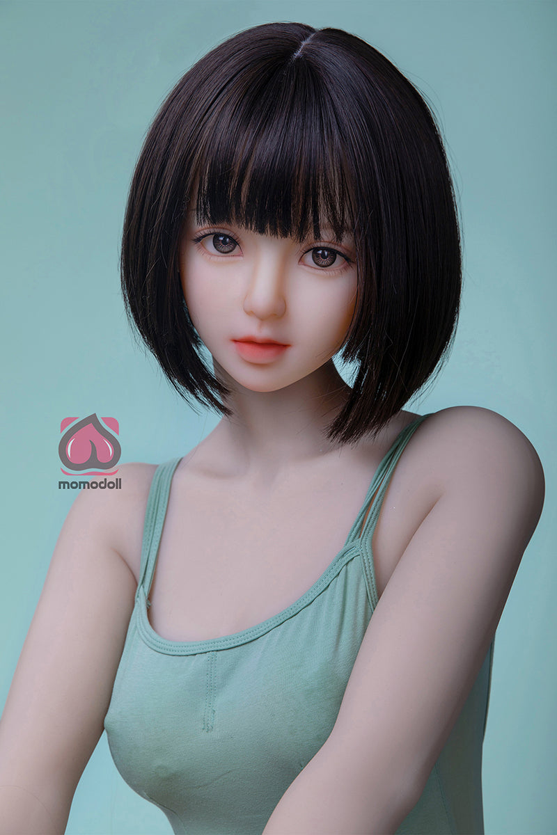 150cm Aカップ シリコンヘッド+TPEボディ 可愛いラブドール MM160 咲花 えみか
