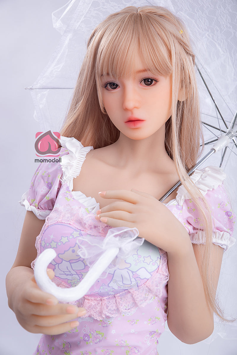 150cm Aカップ シリコンヘッド+TPEボディ 可愛いラブドール MM163 麻里奈まりな