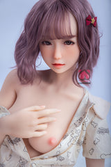 150cm Aカップ シリコンヘッド+TPEボディ 可愛いラブドール MM166 柚葉ゆずは