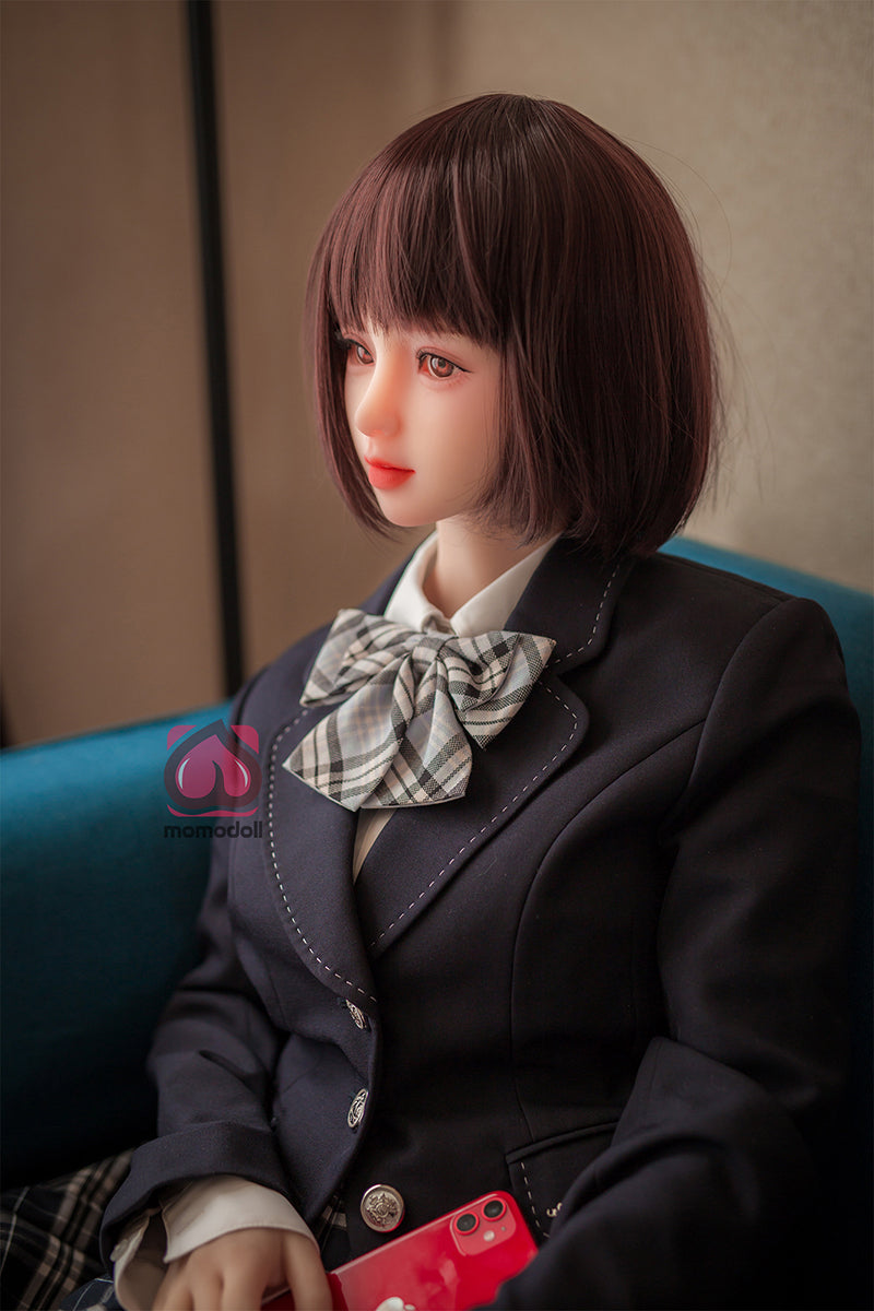150cm Aカップ シリコンヘッド+TPEボディ 可愛いラブドール MM169 冬亜 Fuyua