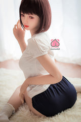 150cm Aカップ シリコンヘッド+TPEボディ 可愛いラブドール MM169 冬亜 Fuyua