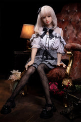150cm Aカップ シリコンヘッド+TPEボディ 可愛いラブドール MM172 咲花 えみか
