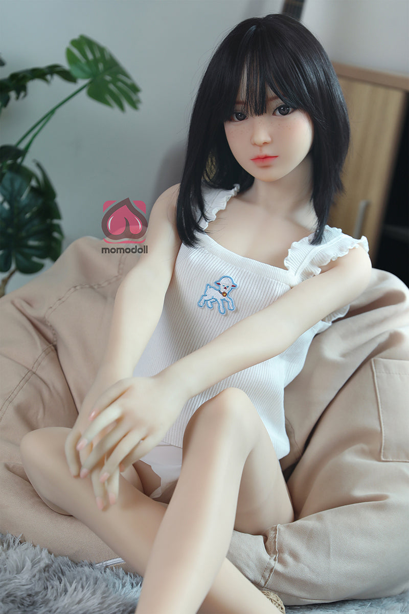 145cm Aカップ シリコンヘッド+TPEボディ 可愛いラブドール MM183 麻衣子Maiko