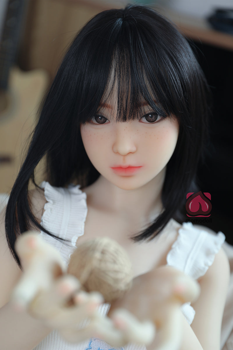 145cm Aカップ シリコンヘッド+TPEボディ 可愛いラブドール MM183 麻衣子Maiko