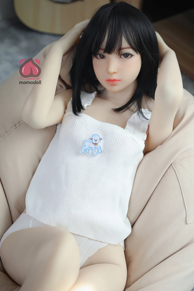 145cm Aカップ シリコンヘッド+TPEボディ 可愛いラブドール MM183 麻衣子Maiko