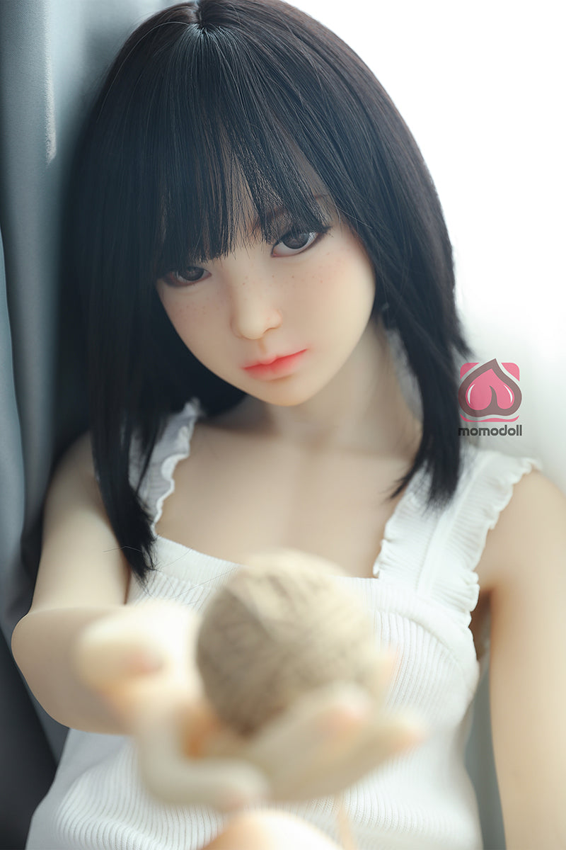 145cm Aカップ シリコンヘッド+TPEボディ 可愛いラブドール MM183 麻衣子Maiko