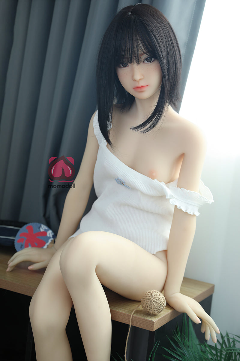 145cm Aカップ シリコンヘッド+TPEボディ 可愛いラブドール MM183 麻衣子Maiko