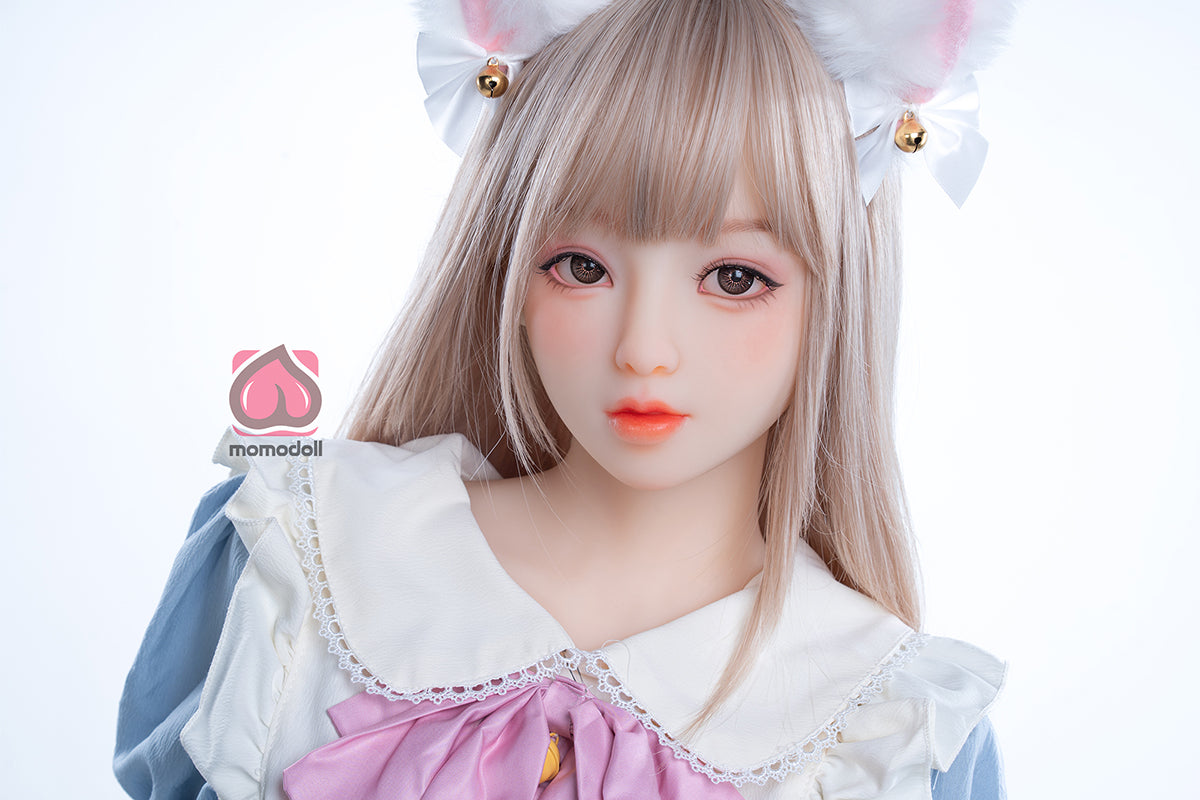 150cm Aカップ シリコンヘッド+TPEボディ 可愛いラブドール MM194 雪穂 Yukiho