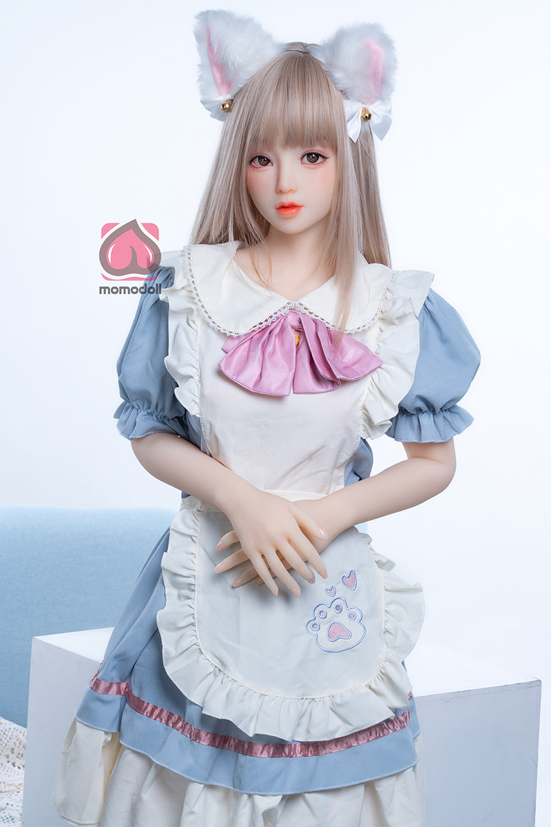 150cm Aカップ シリコンヘッド+TPEボディ 可愛いラブドール MM194 雪穂 Yukiho