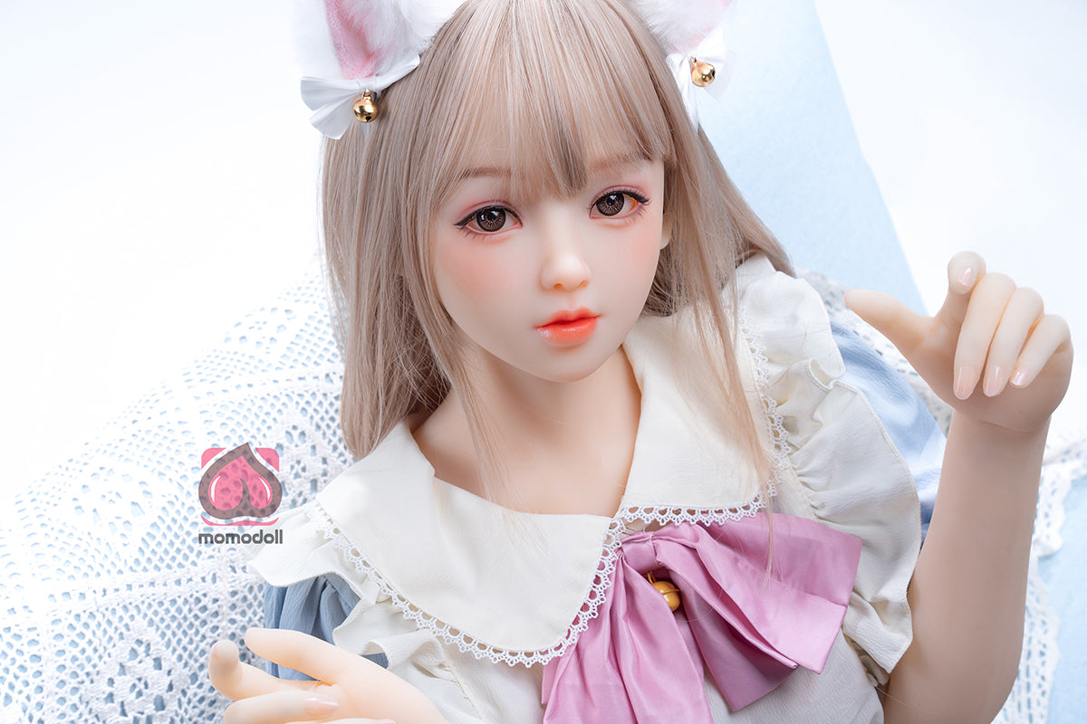 150cm Aカップ シリコンヘッド+TPEボディ 可愛いラブドール MM194 雪穂 Yukiho