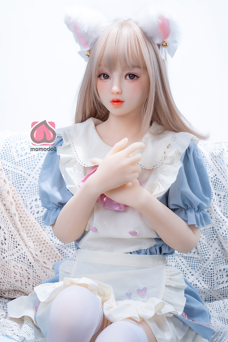 150cm Aカップ シリコンヘッド+TPEボディ 可愛いラブドール MM194 雪穂 Yukiho