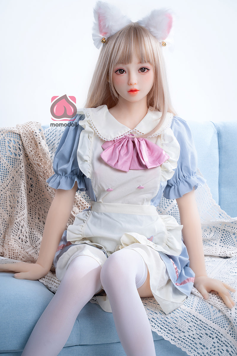 150cm Aカップ シリコンヘッド+TPEボディ 可愛いラブドール MM194 雪穂 Yukiho