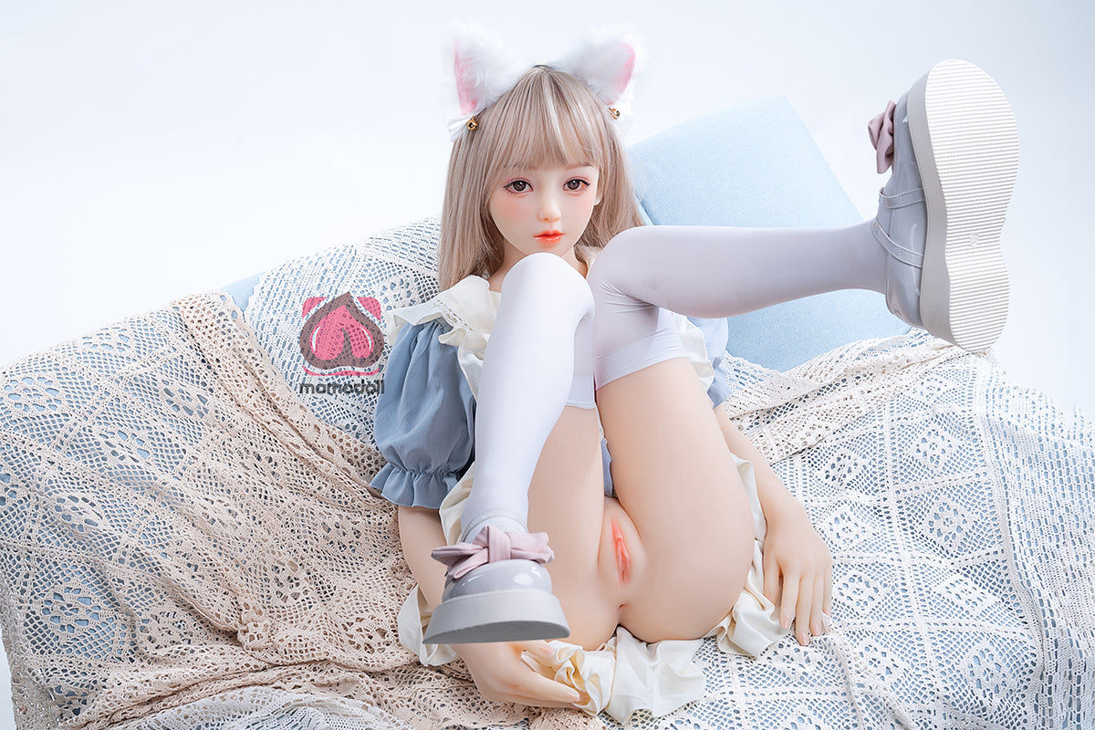 150cm Aカップ シリコンヘッド+TPEボディ 可愛いラブドール MM194 雪穂 Yukiho