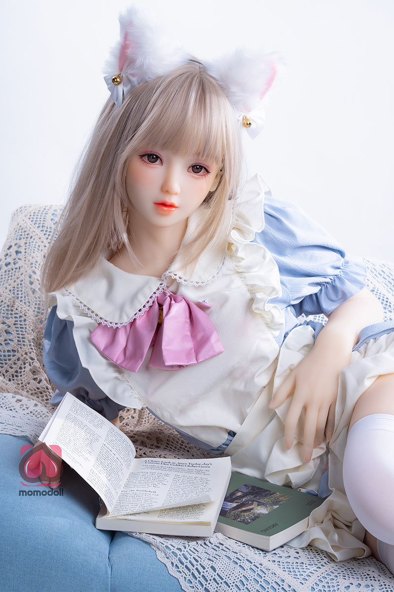 150cm Aカップ シリコンヘッド+TPEボディ 可愛いラブドール MM194 雪穂 Yukiho
