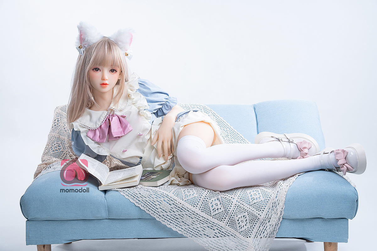150cm Aカップ シリコンヘッド+TPEボディ 可愛いラブドール MM194 雪穂 Yukiho