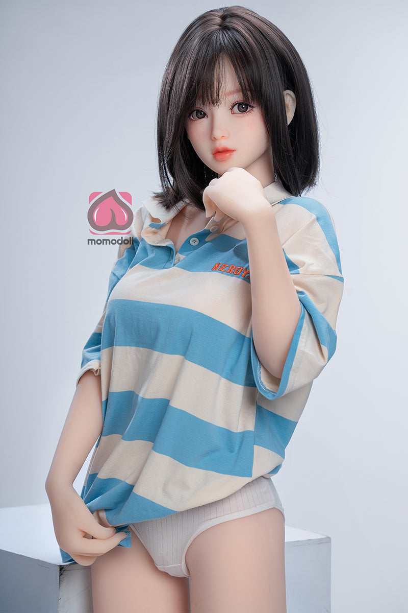 150cm Aカップ シリコンヘッド+TPEボディ 可愛いラブドール MM199 雪穂 Yukiho