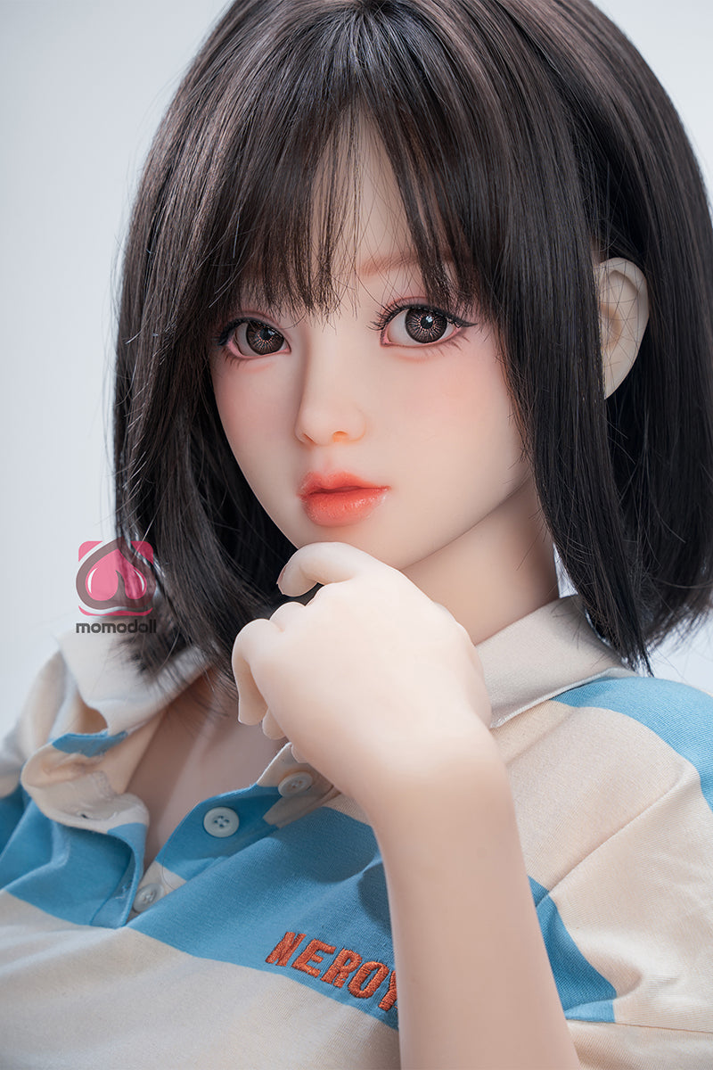 150cm Aカップ シリコンヘッド+TPEボディ 可愛いラブドール MM199 雪穂 Yukiho