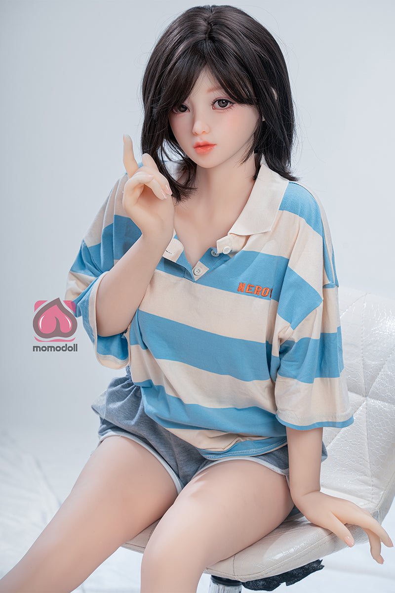 150cm Aカップ シリコンヘッド+TPEボディ 可愛いラブドール MM199 雪穂 Yukiho