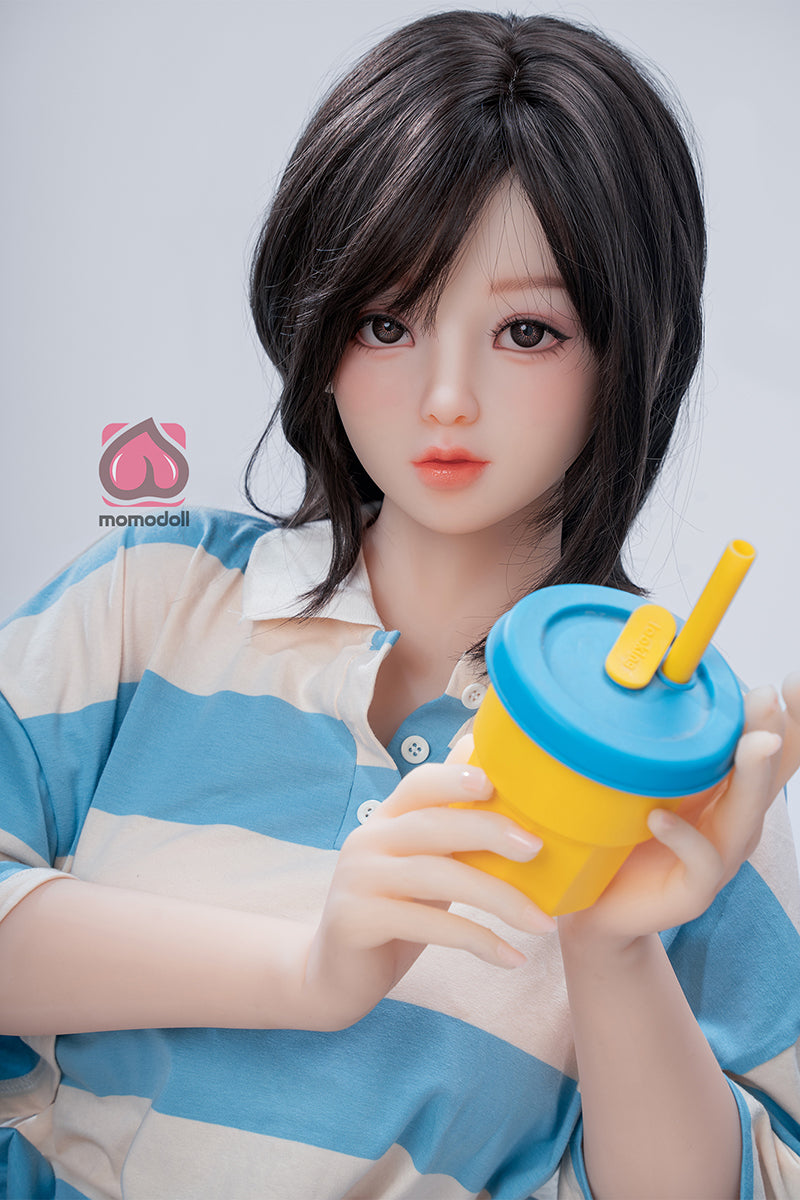 150cm Aカップ シリコンヘッド+TPEボディ 可愛いラブドール MM199 雪穂 Yukiho