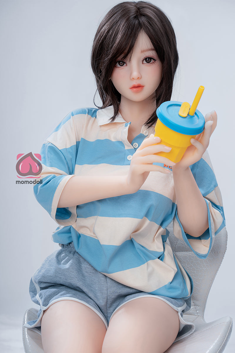 150cm Aカップ シリコンヘッド+TPEボディ 可愛いラブドール MM199 雪穂 Yukiho