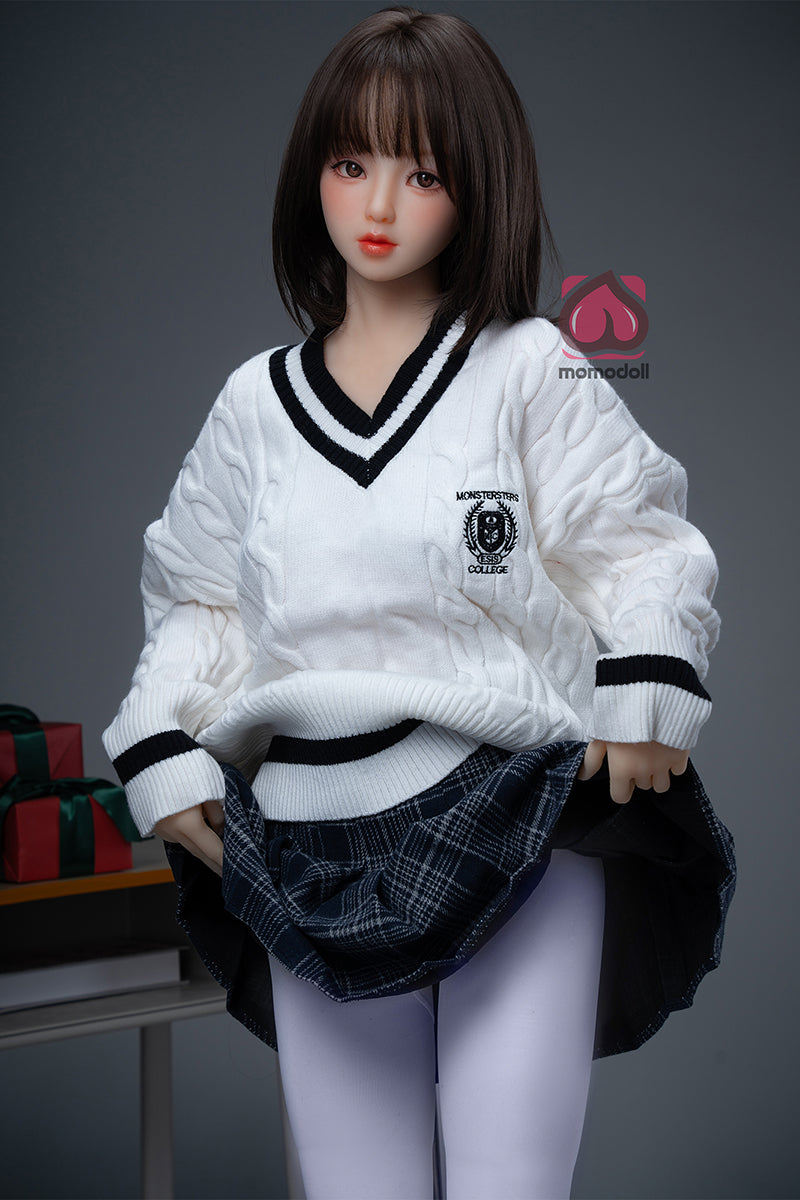 150cm Aカップ シリコンヘッド+TPEボディ 可愛いラブドール MM203 雪穂 Yukiho